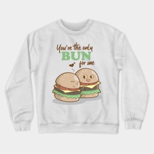 Funny Hamburger Shirt Junkfood Pun Fast Food Gifts Idea Crewneck Sweatshirt